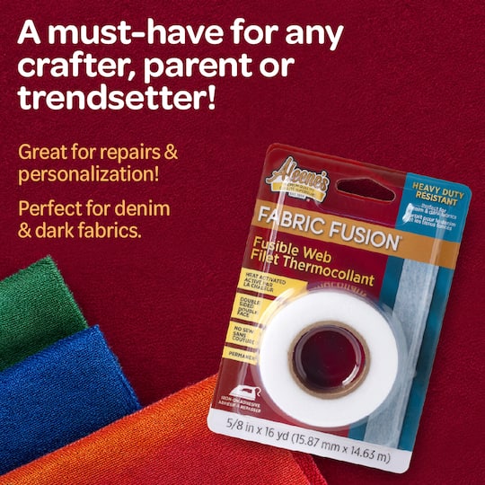 Aleene's® Fabric Fusion® Heavy Duty Fusible Web